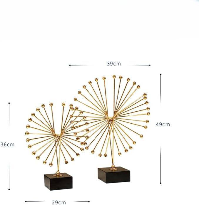 Executive Metal abstract spiked Sculpture