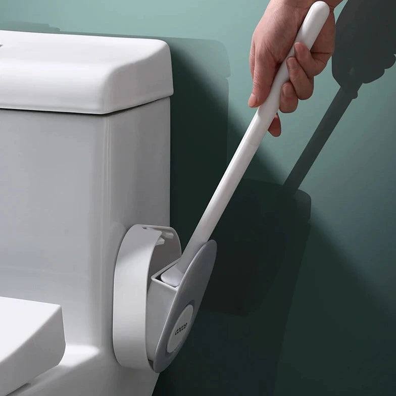 Flathead toilet brush