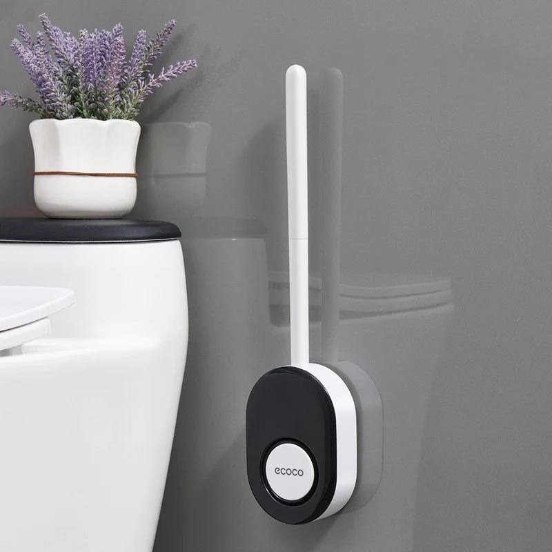 Flathead toilet brush