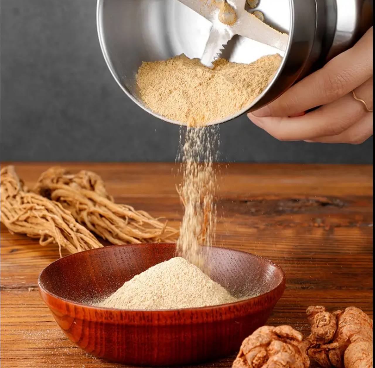 Electric mini grain / coffee grinder