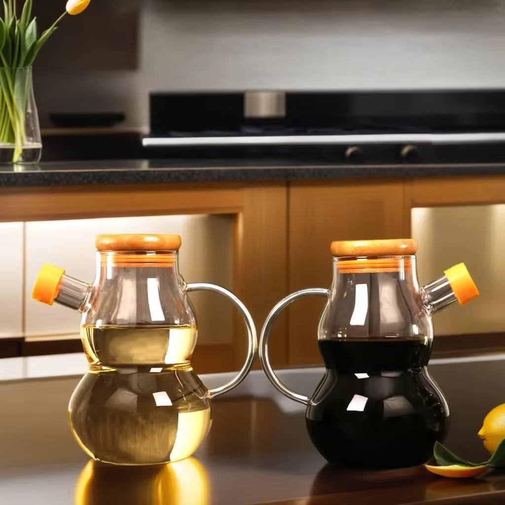 400ml Creative glass oil / vinegar jar