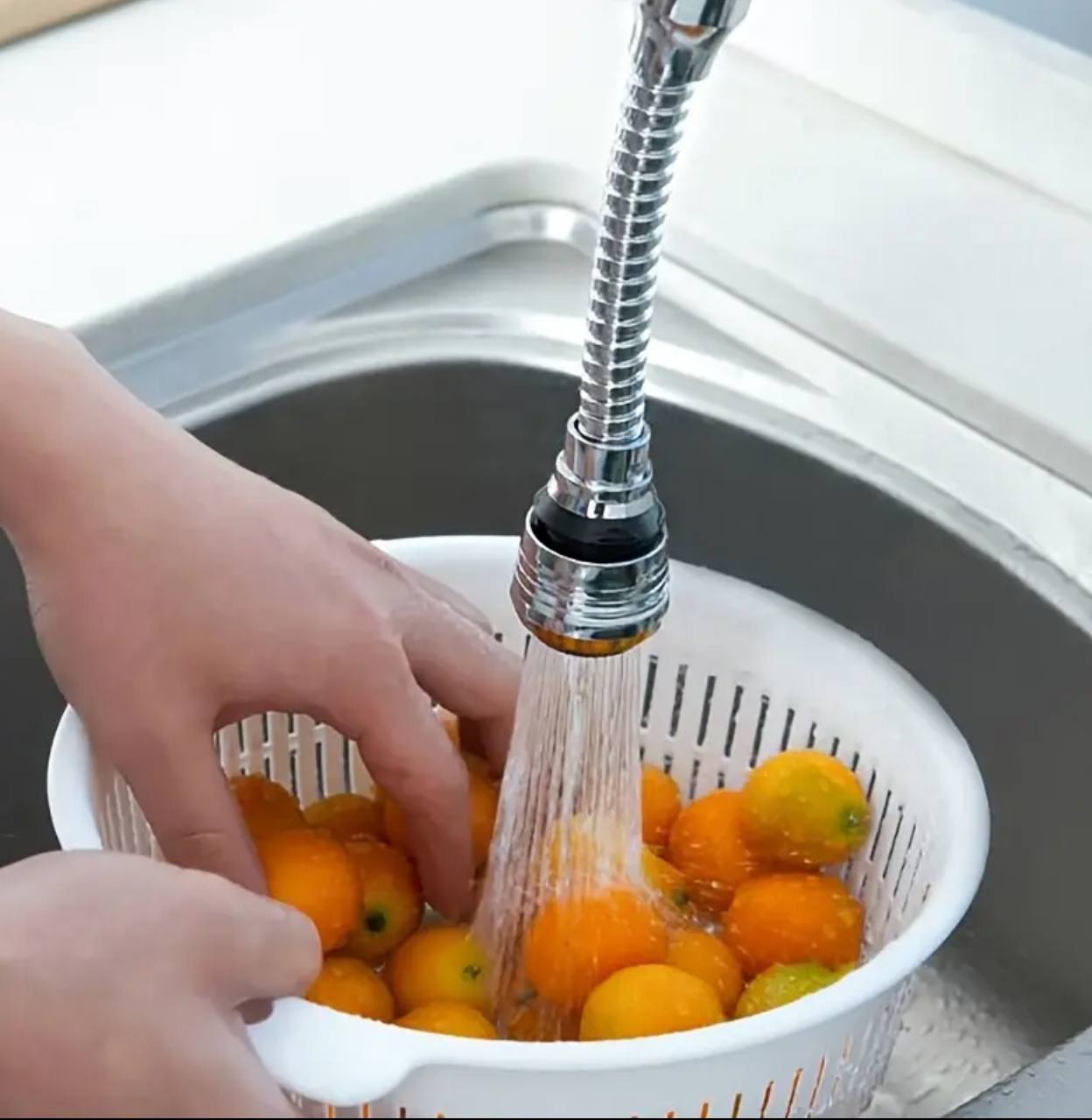Long Stainless Steel Faucet extender