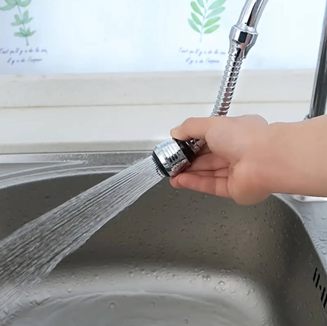 Long Stainless Steel Faucet extender