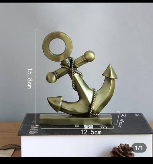 Metal Decoration Wrought Iron Anchor