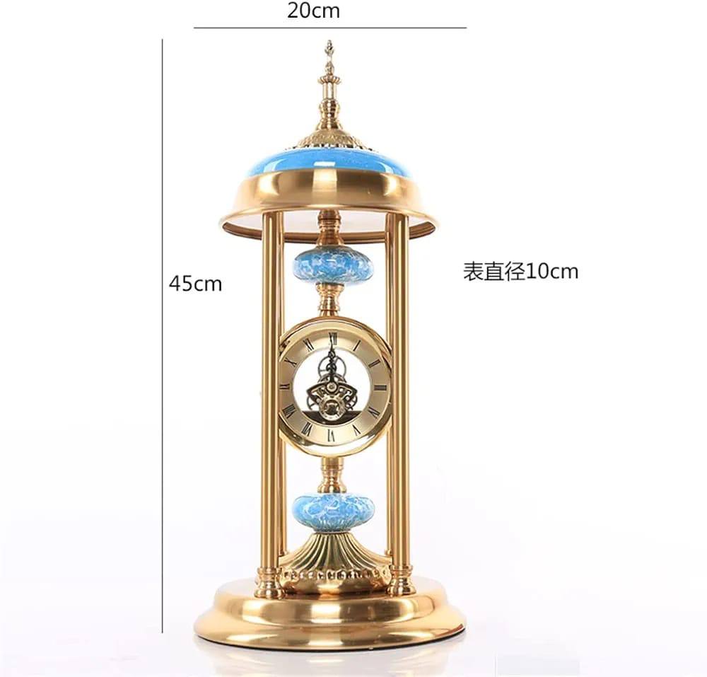 Desk Clock American Living Room Candlestick Ornaments