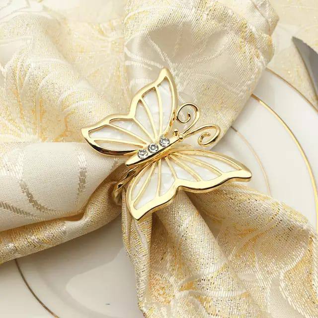 Luxurious 6pcs Napkin Rin