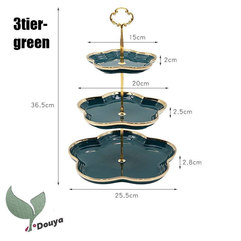 3 tier ceramic Dessert Cake Stand