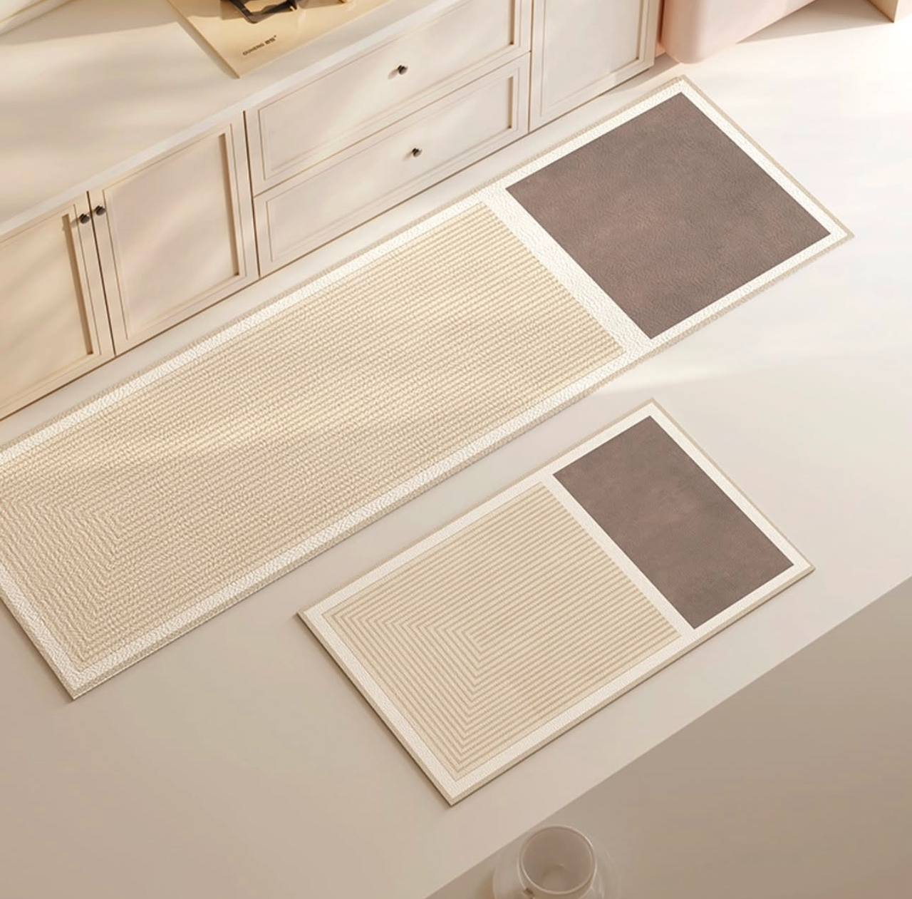 Pvc Leather kitchen Anti-slip mats