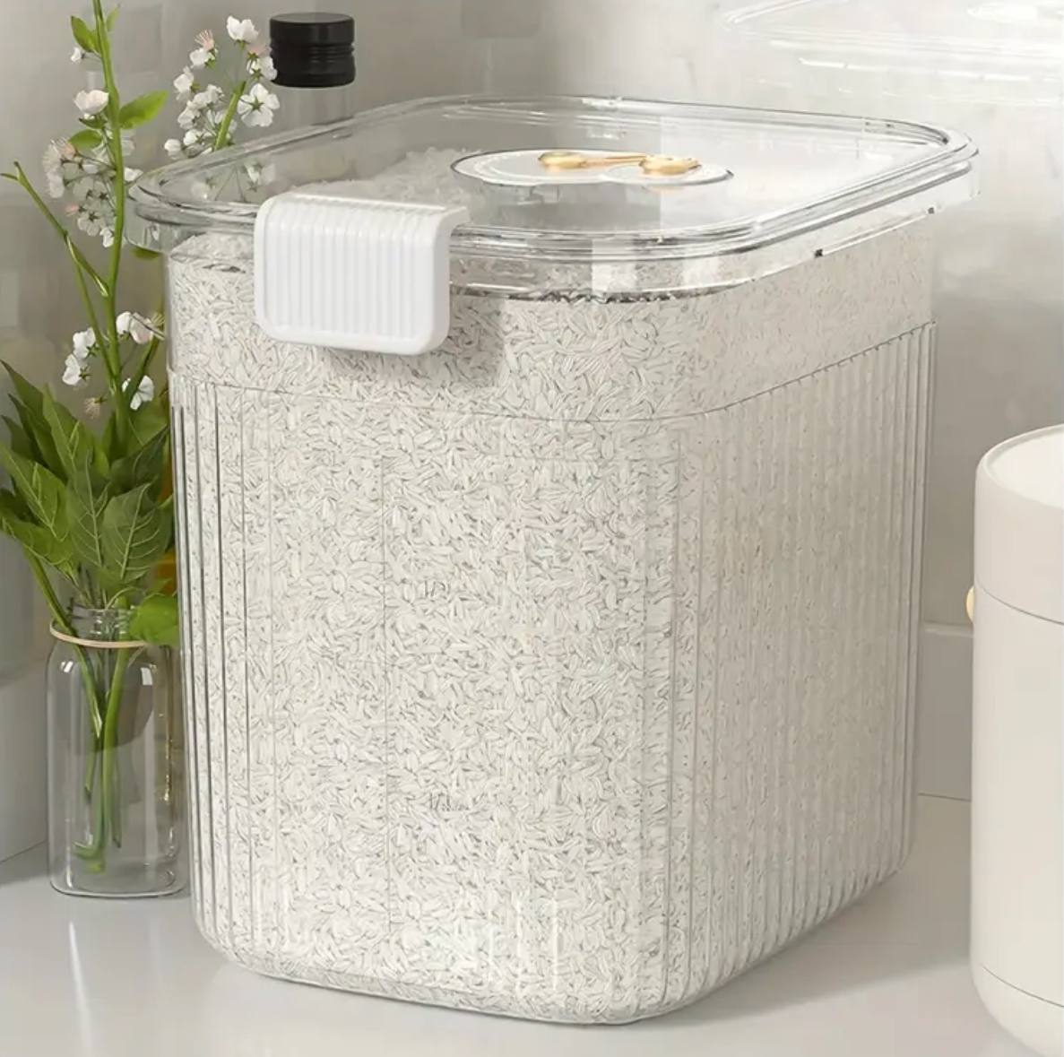 Acrylic big size cereal container