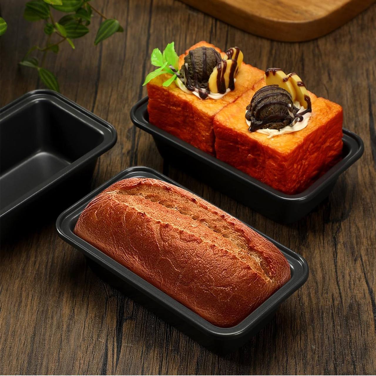Bread baking tins