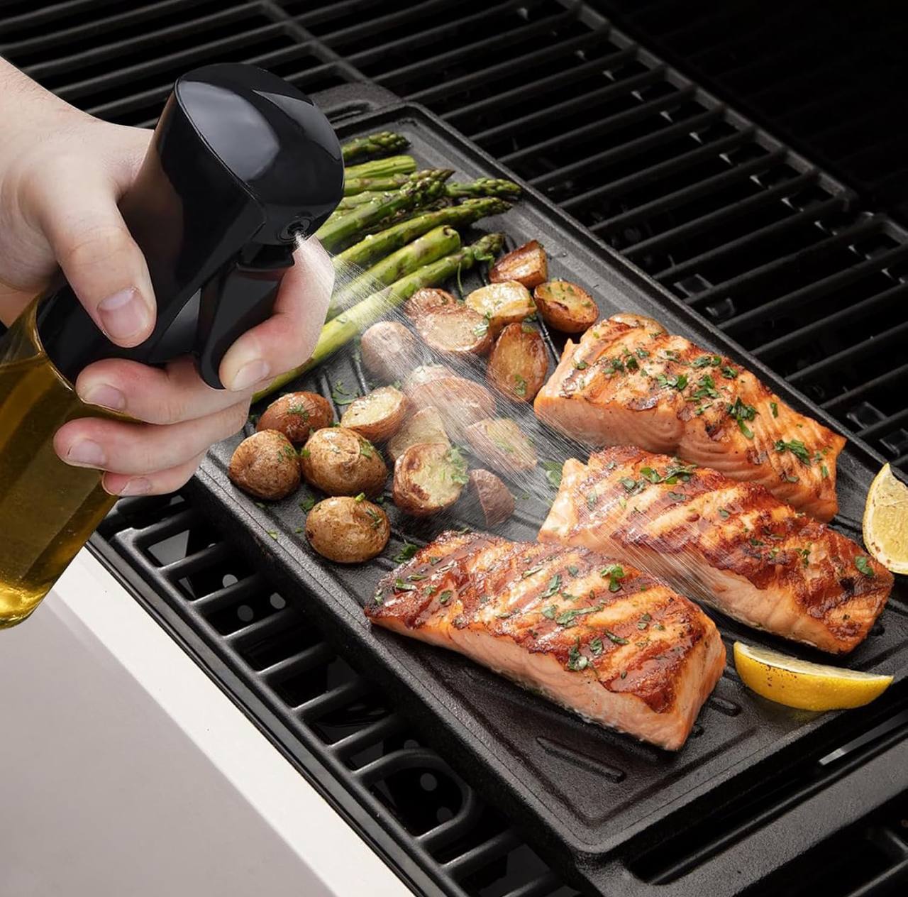 Oil mist sprayer bottle