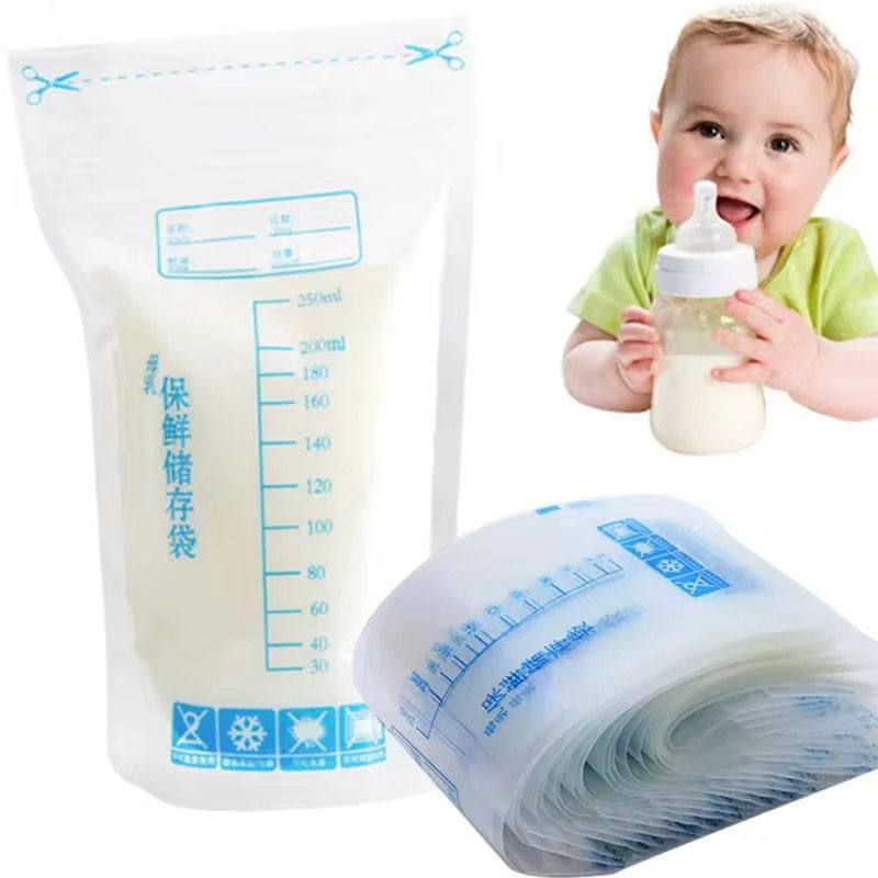 250ml Milk storage freezer bags
