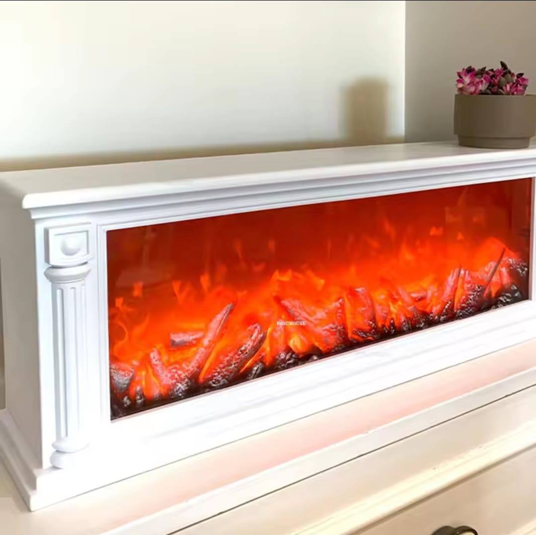 LED Modern Electric Simulated Fireplaces Flame Lamp