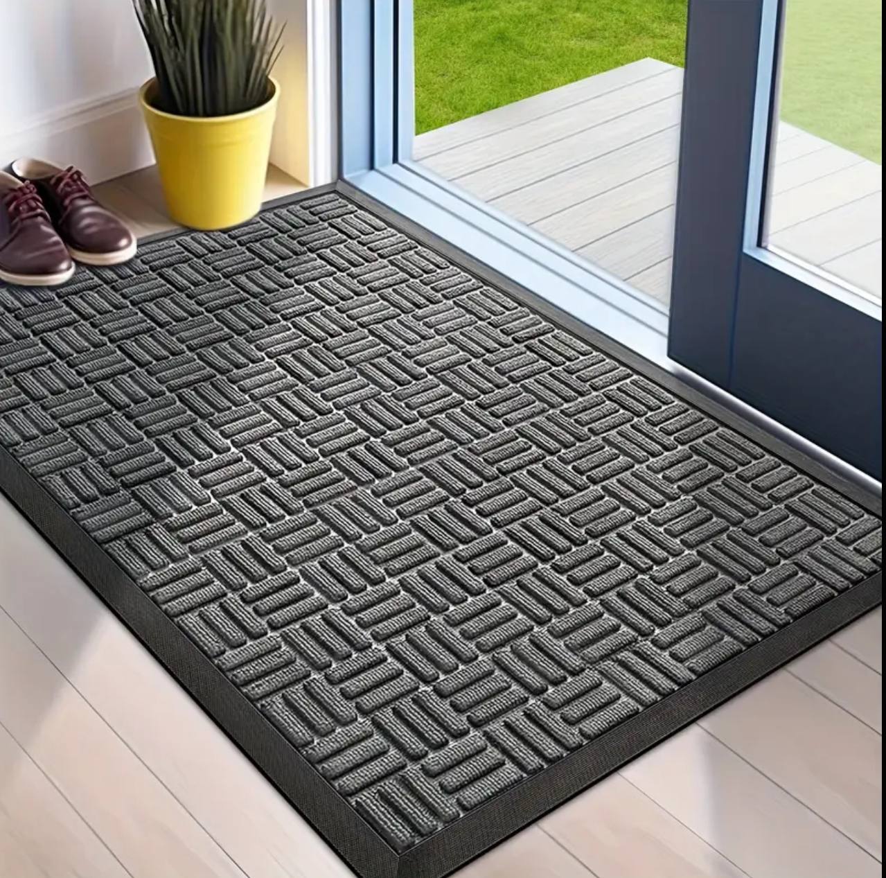 High quality non-slip wear resistant rubber doormat