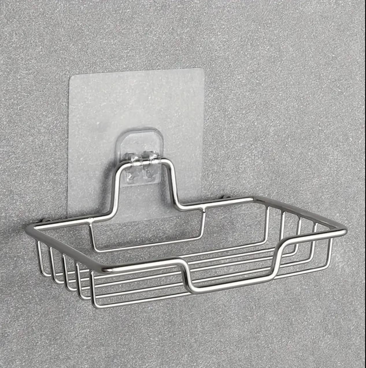 Stainless steel soap dish one tier