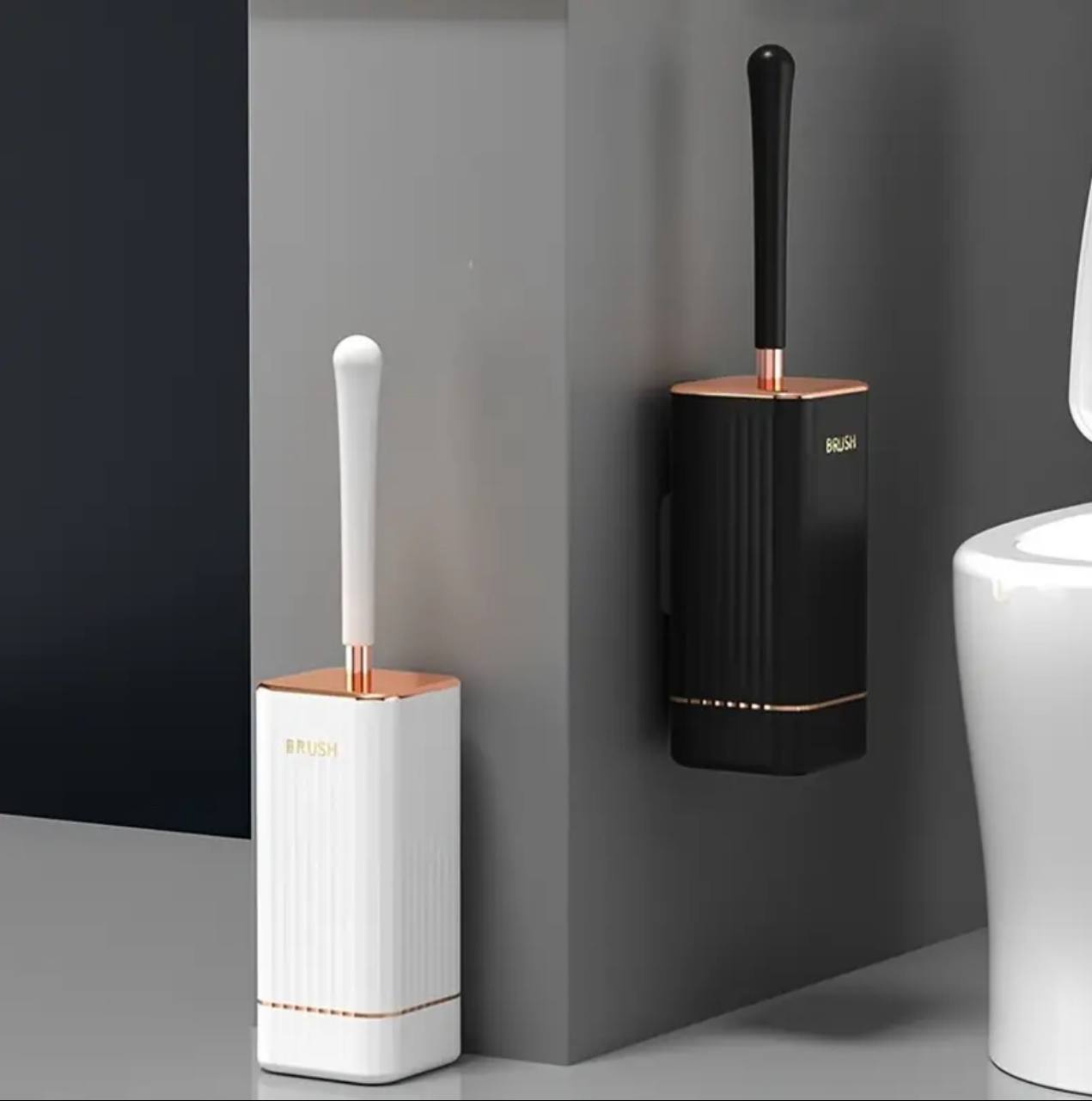 Luxury toilet brush &holder set