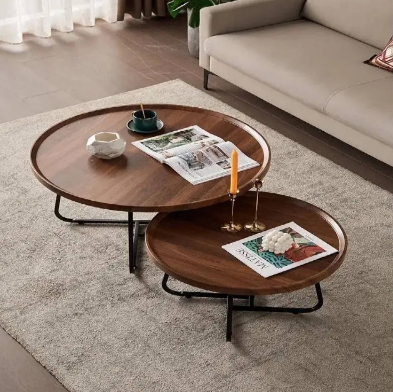 Modern Round Coffee Table
