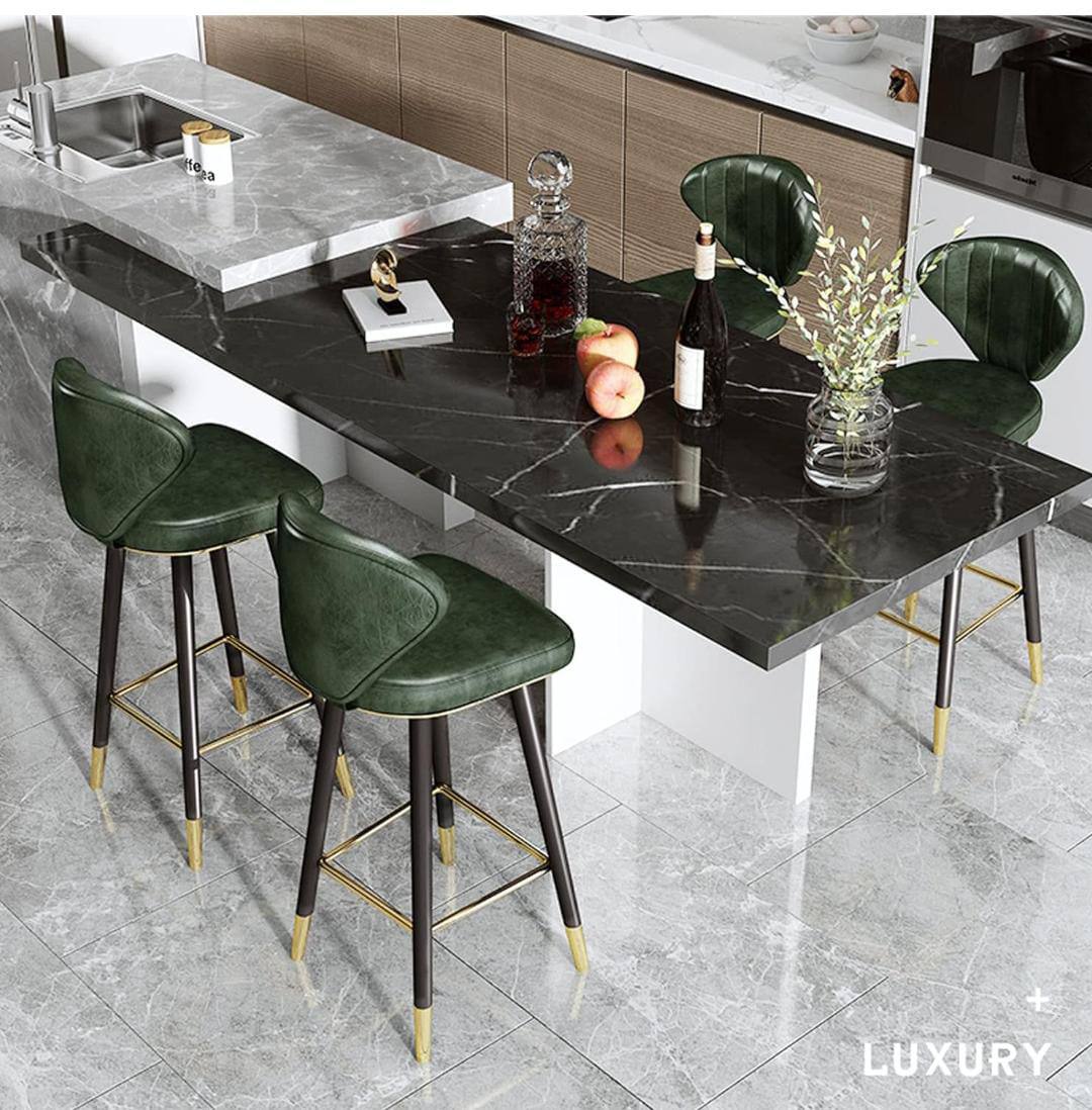 Modern bar stool with a sleek design