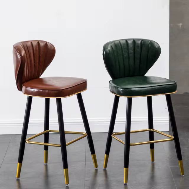 Modern bar stool with a sleek design