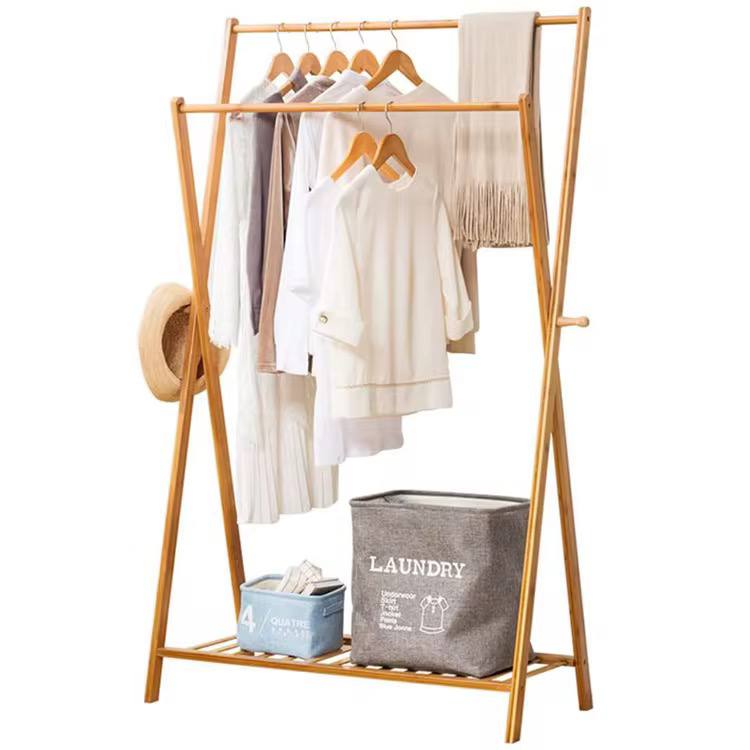 long bamboo Hanging Rack