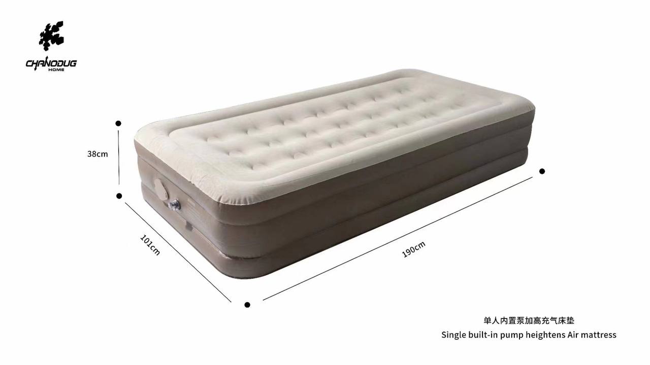 Inflatable Airbed Mattress with Automatic in built Pump*