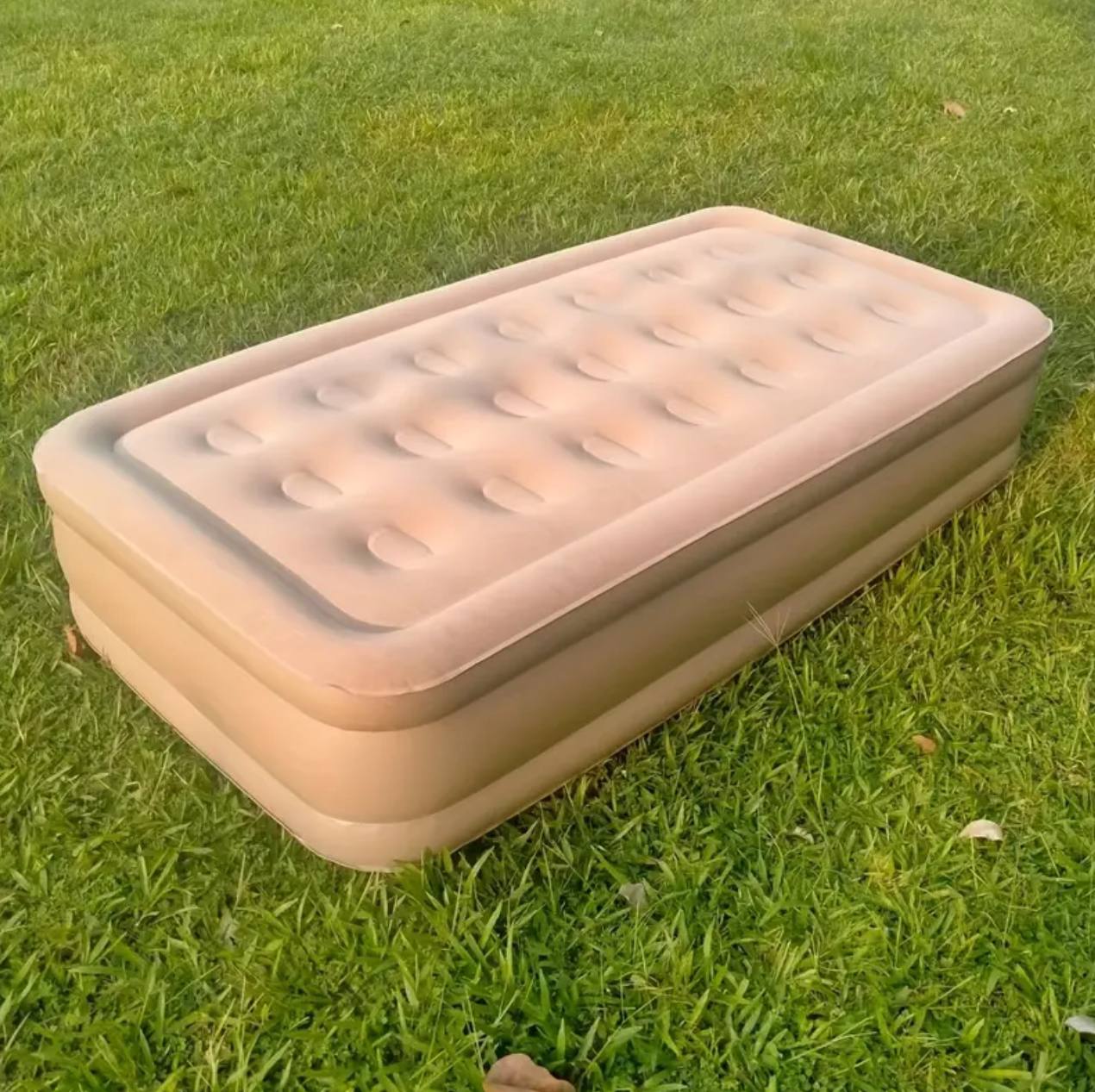 Inflatable Airbed Mattress with Automatic in built Pump*
