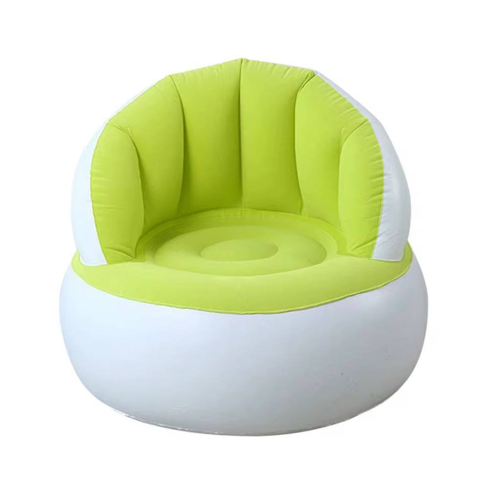 Comfortable Chair Pouf with Backrest Kids inflatable chair
