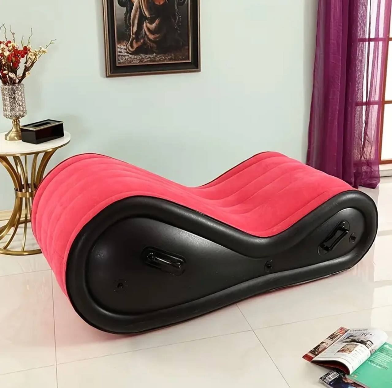 Multi-Purpose Inflatable Lumbar Cushion