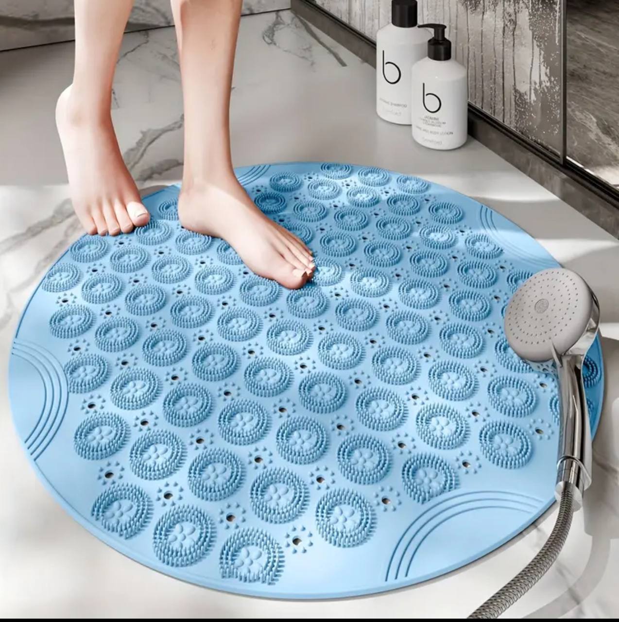 Quality round antslip bathroom mats