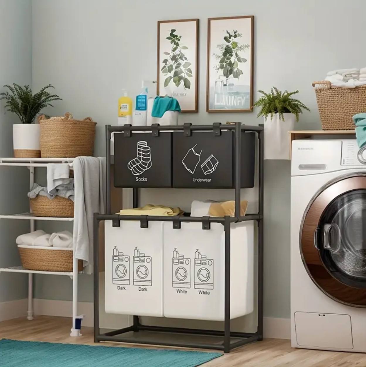 multifunctional laundry basket