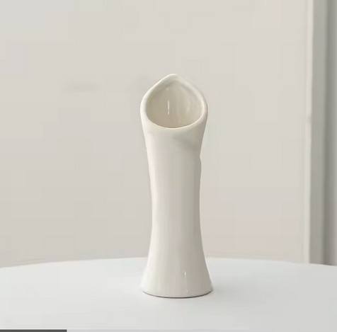 Ceramic flower shapely Leaf