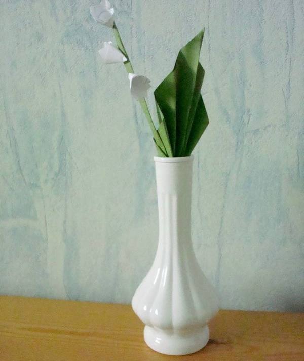 Ceramic flower vase pumpkin