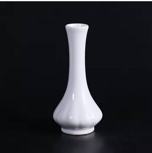 Ceramic flower vase pumpkin