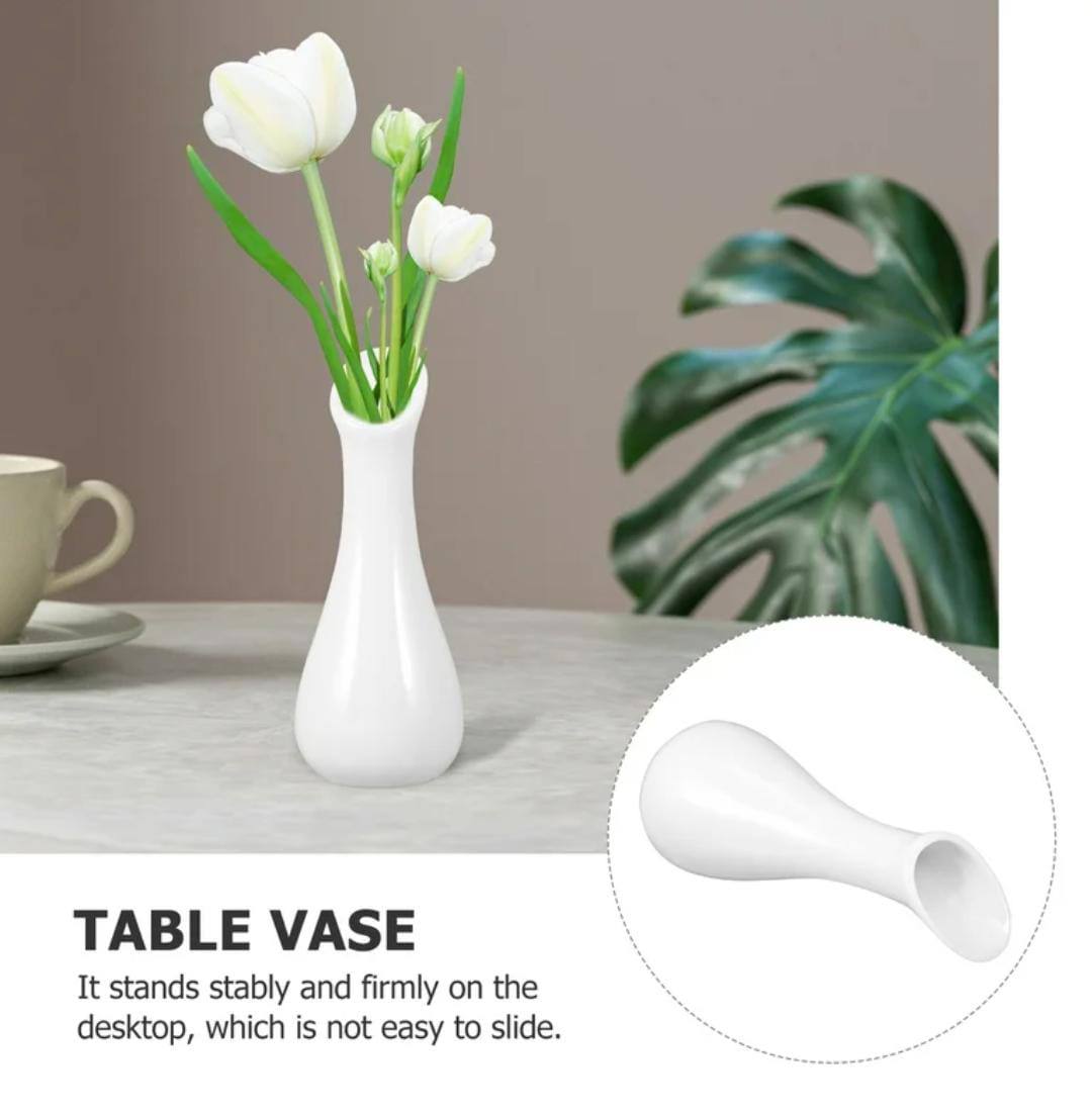 Ceramic flower vase slim Nose