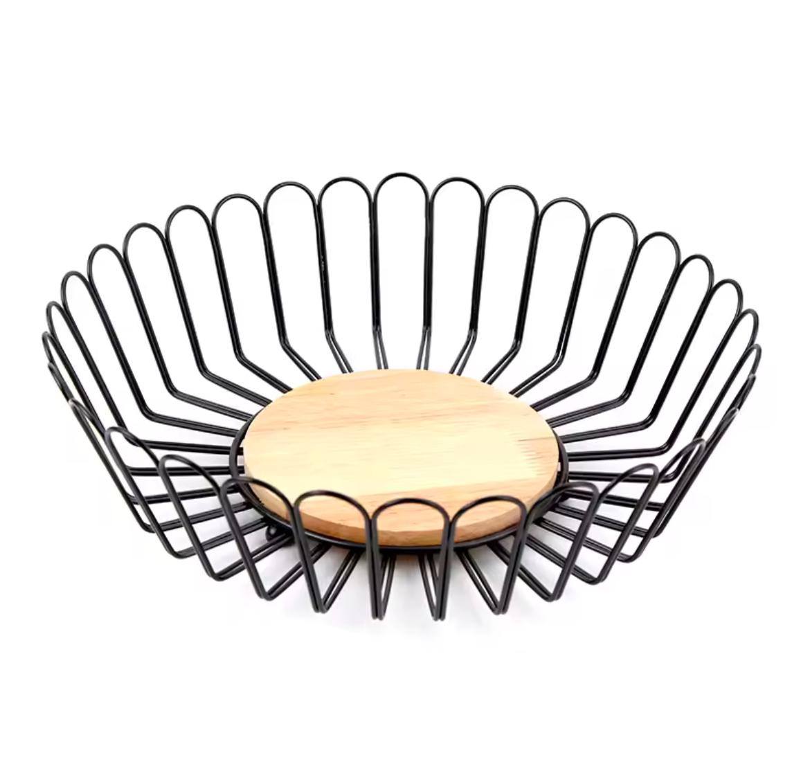 Creative Metal Fruit Bowl Basket