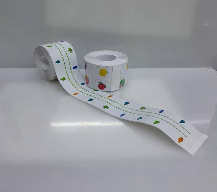 Waterproof silicone caulk gap cover/decorative tape
