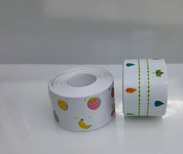 Waterproof silicone caulk gap cover/decorative tape
