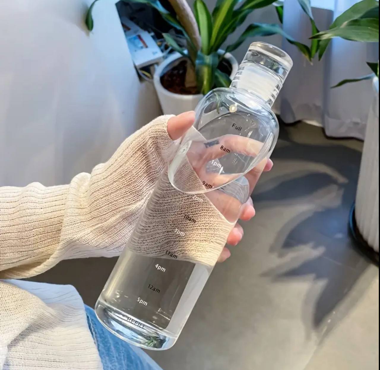 700ml PC Plastic Large Capacity Sports Water Bottle