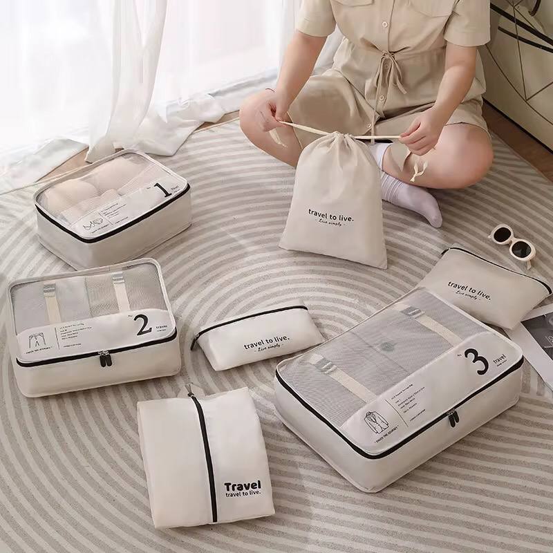7in 1 travel bag organiser