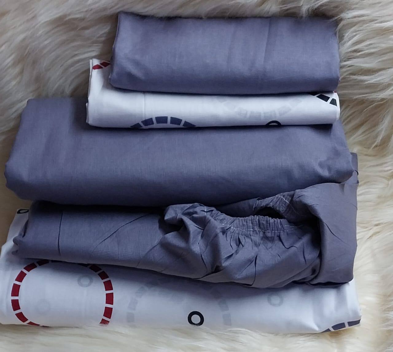Available mix and match fitted cotton bedsheets
