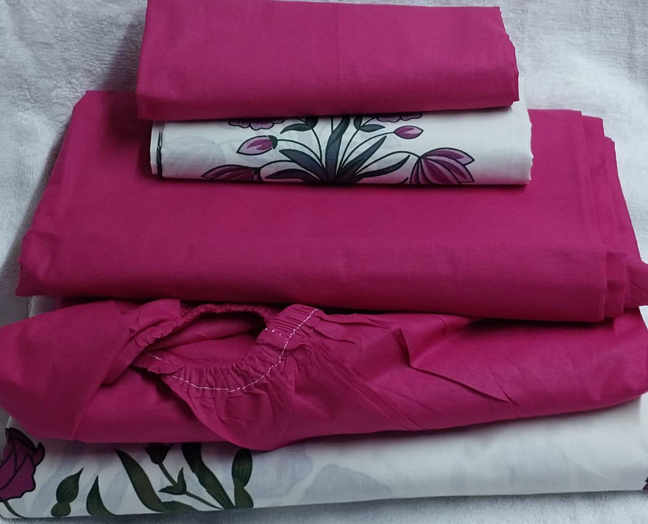 Available mix and match fitted cotton bedsheets