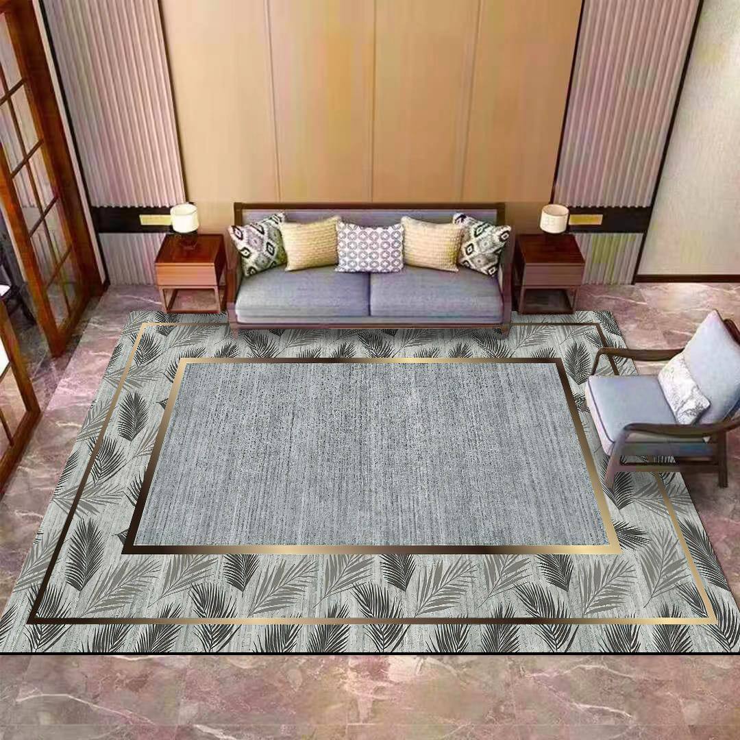 3D carpets reinforced with rubber bottom for maximum grip and comfort