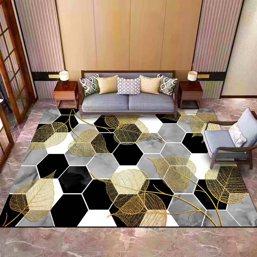 3D carpets reinforced with rubber bottom for maximum grip and comfort