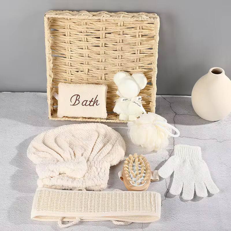 1 Set Spa Gift Cute Bear Basket