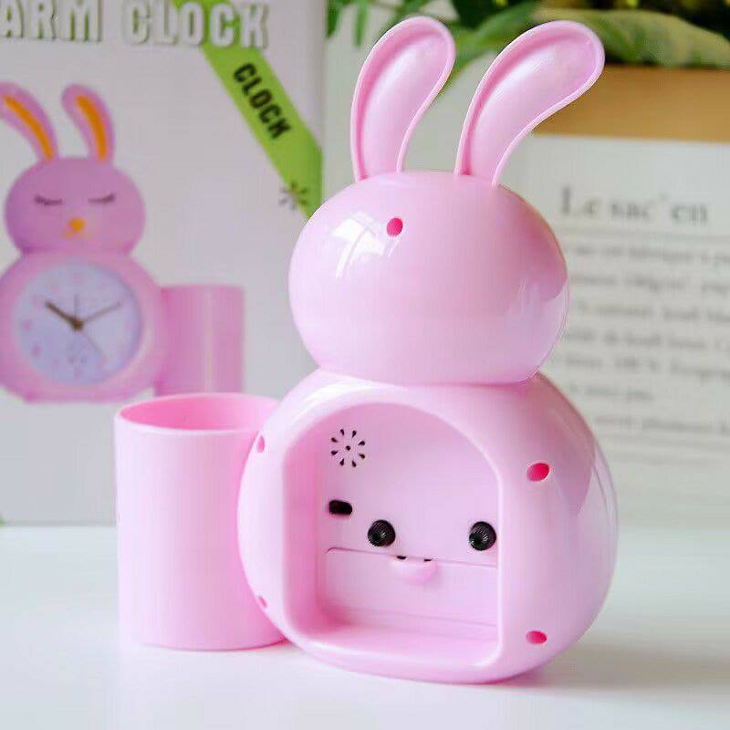 Cute rabbit alarm clock