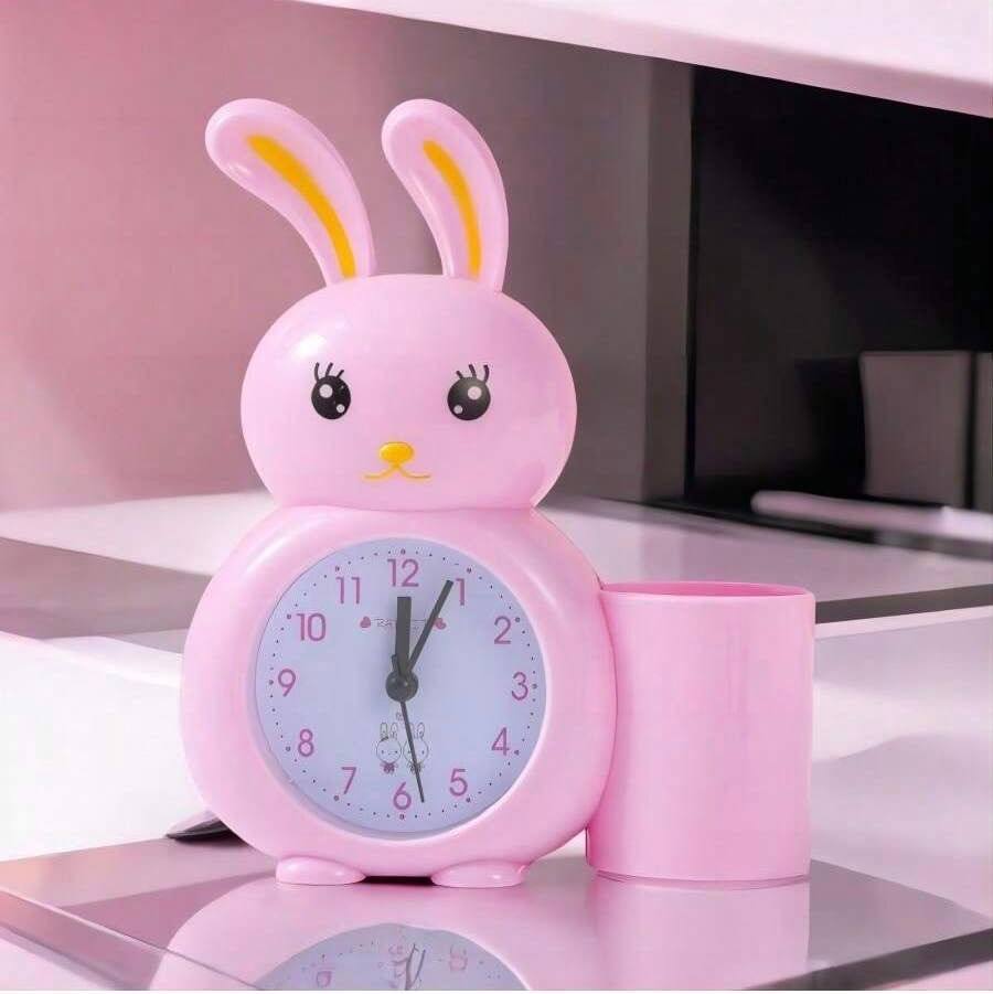 Cute rabbit alarm clock