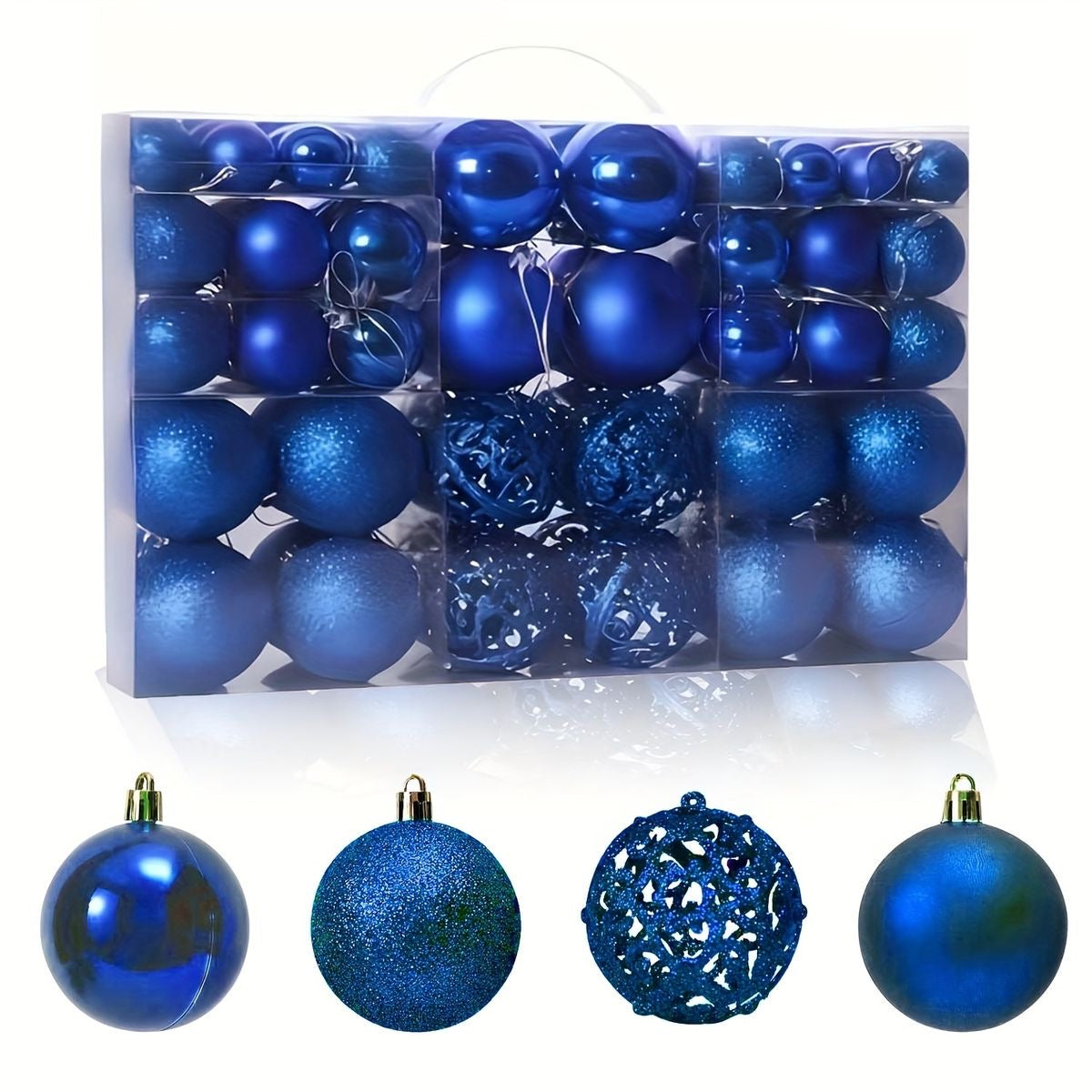 100pc set christmas balls