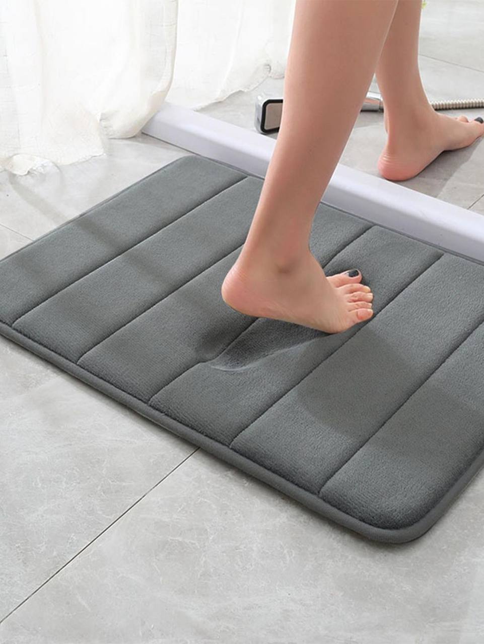 High quality absorbent bathroom door mats