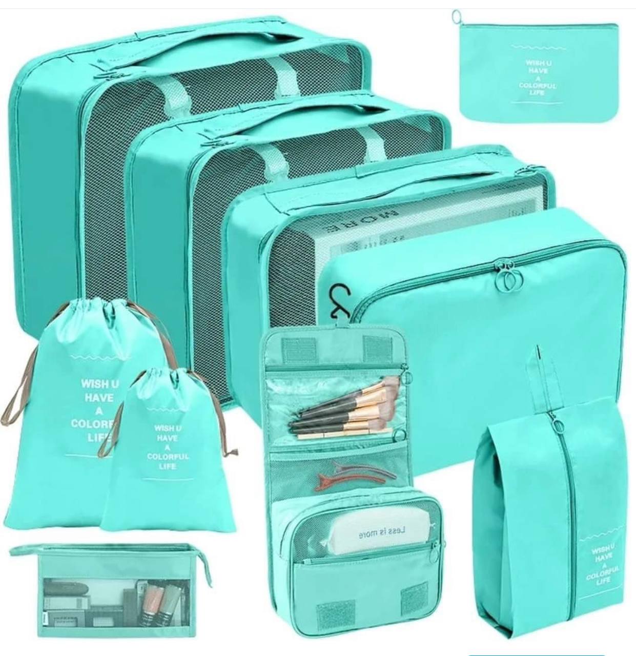 10pcs Luggage Travel Organizers For suitcase 