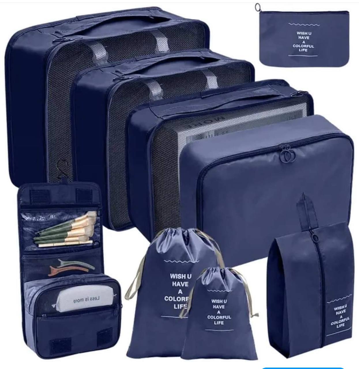 10pcs Luggage Travel Organizers For suitcase 